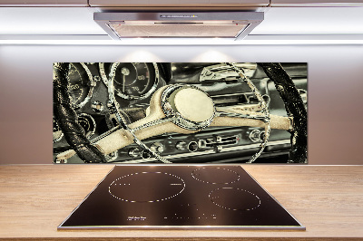 Glasrückwand für die küche Vergaser