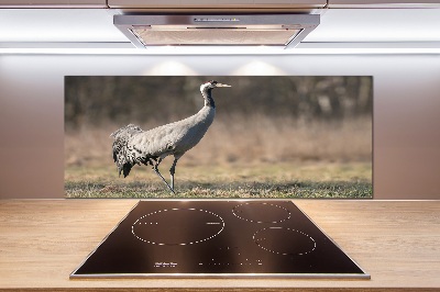 Küchen wandpaneel Reiher