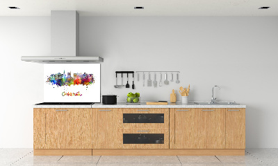 Platte für Küchenrückwand Farbenfrohes Danzig