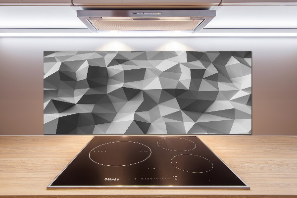Platte für Küchenrückwand Abstrakte Dreiecke
