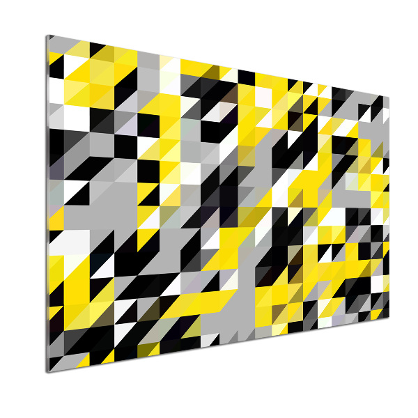 Platte für Küchenrückwand Geometrischer Hintergrund