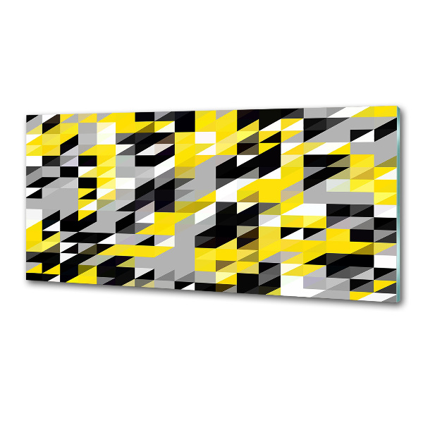 Platte für Küchenrückwand Geometrischer Hintergrund