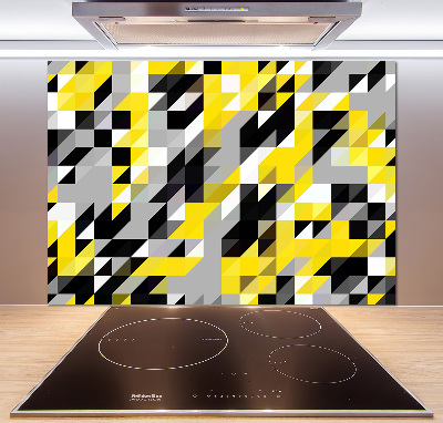 Platte für Küchenrückwand Geometrischer Hintergrund
