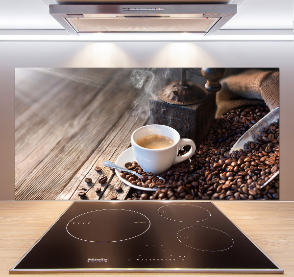 Platte für Küchenrückwand Morgenkaffee