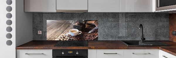 Platte für Küchenrückwand Morgenkaffee