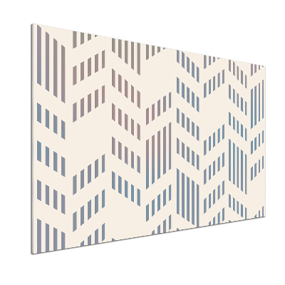 Glasrückwand für die küche Geometrischer Hintergrund