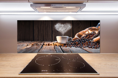 Küchen wandpaneel Eine Tasse Kaffee