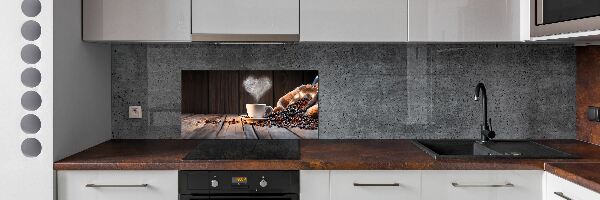 Küchen wandpaneel Eine Tasse Kaffee