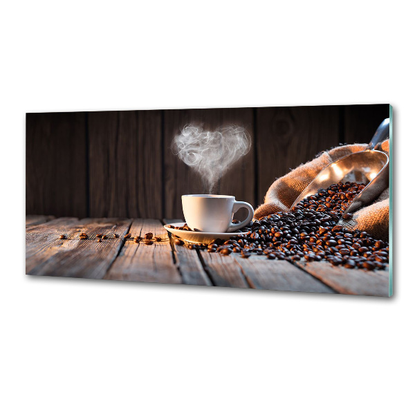 Küchen wandpaneel Eine Tasse Kaffee