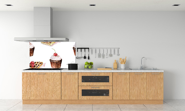 Platte für Küchenrückwand Nachtisch