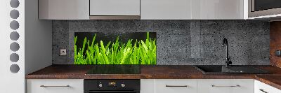 Küchen wandpaneel Gras
