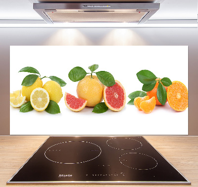 Platte für Küchenrückwand Zitrusfrüchte