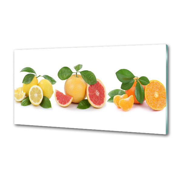 Platte für Küchenrückwand Zitrusfrüchte