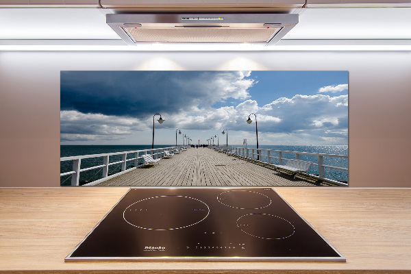 Platte für Küchenrückwand Pier in Orłowo