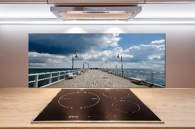 Platte für Küchenrückwand Pier in Orłowo