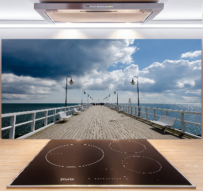 Platte für Küchenrückwand Pier in Orłowo