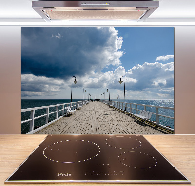 Platte für Küchenrückwand Pier in Orłowo