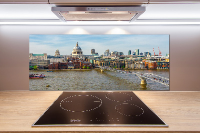 Glasrückwand für die küche Themse London