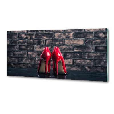 Küchen wandpaneel Rote High Heels
