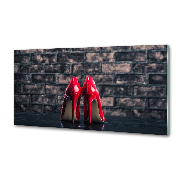 Küchen wandpaneel Rote High Heels