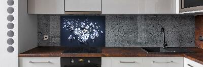 Platte für Küchenrückwand Diamanten