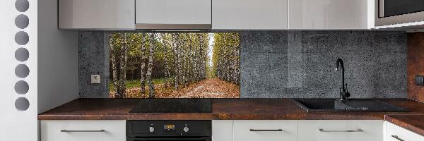 Küchen wandpaneel Birkenallee