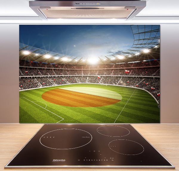 Küchen wandpaneel Polen-Stadion