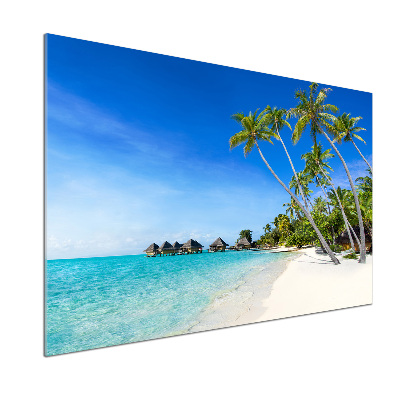 Platte für Küchenrückwand Malediven