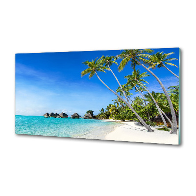 Platte für Küchenrückwand Malediven