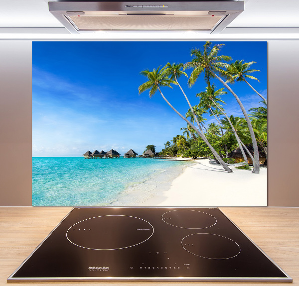 Platte für Küchenrückwand Malediven