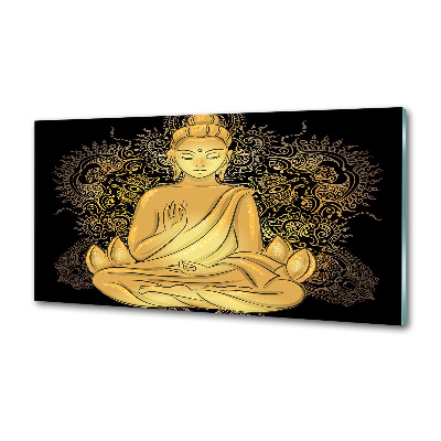 Küchen wandpaneel Sitzender Buddha