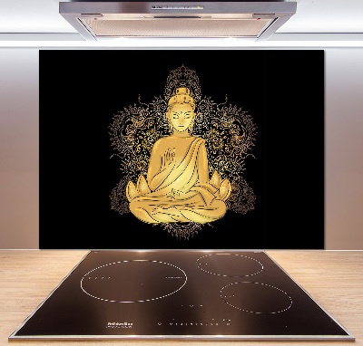 Küchen wandpaneel Sitzender Buddha