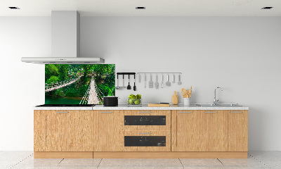 Küchen wandpaneel Brücke über den Fluss