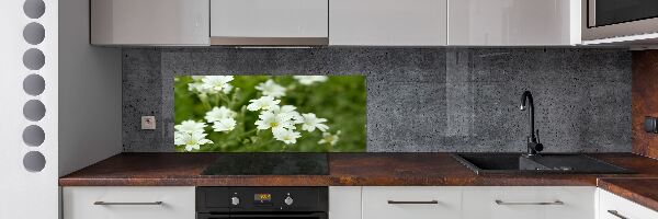 Küchen wandpaneel Frühlingsblumen