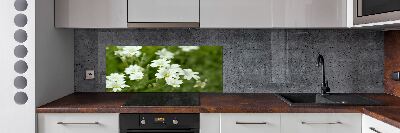 Küchen wandpaneel Frühlingsblumen