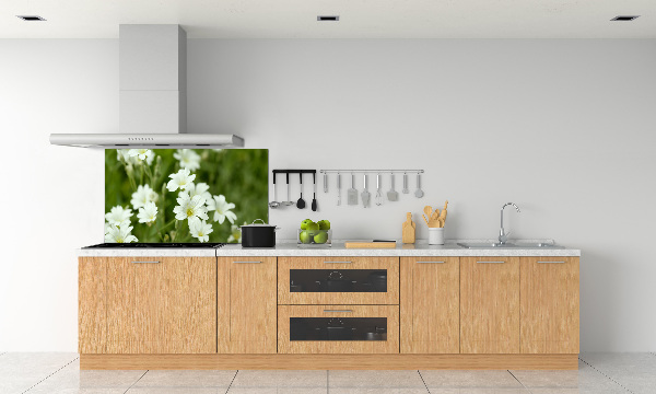 Küchen wandpaneel Frühlingsblumen