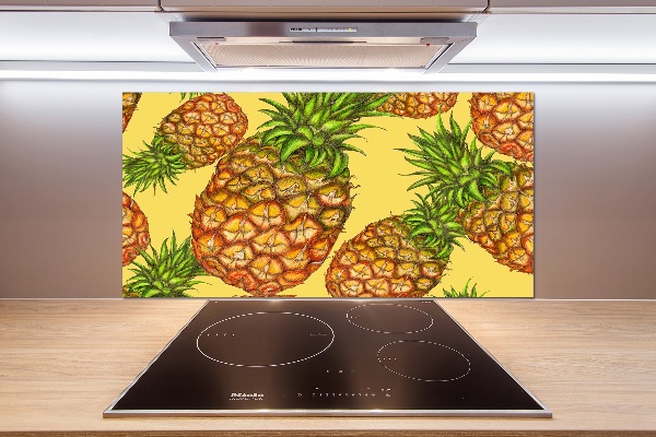 Platte für Küchenrückwand Ananas