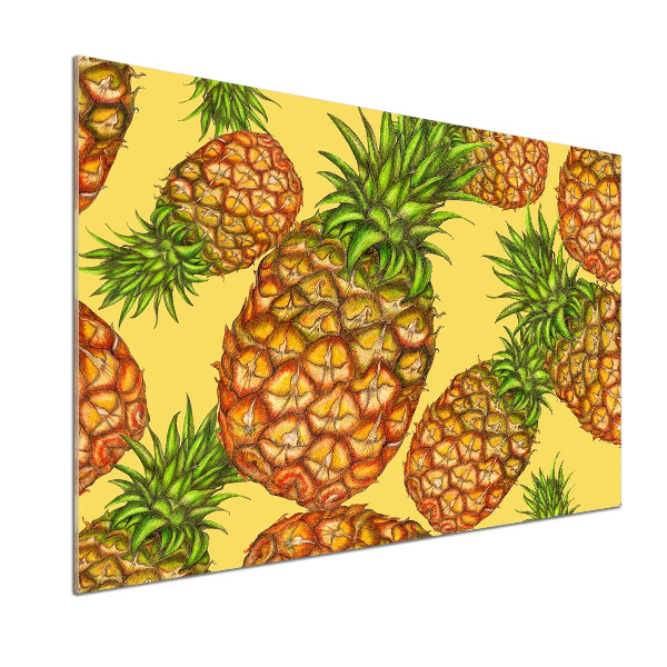 Platte für Küchenrückwand Ananas