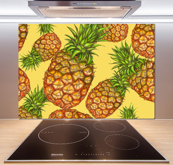 Platte für Küchenrückwand Ananas