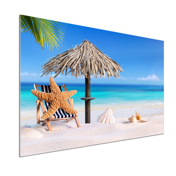 Küchen wandpaneel Strandurlaub