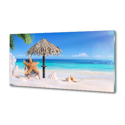 Küchen wandpaneel Strandurlaub