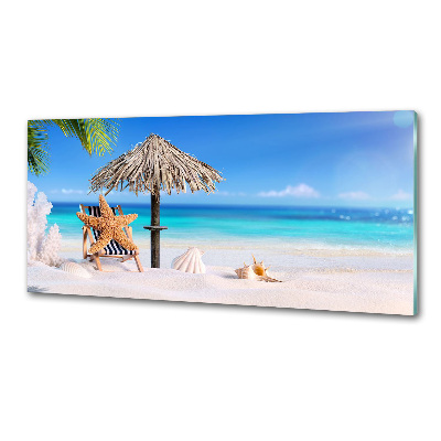 Küchen wandpaneel Strandurlaub