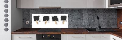 Glasrückwand für die küche Bilderrahmen