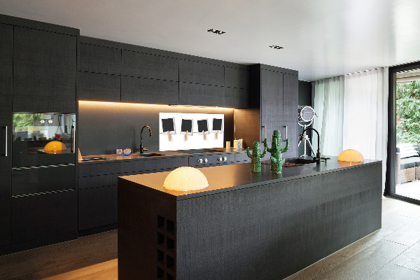 Glasrückwand für die küche Bilderrahmen