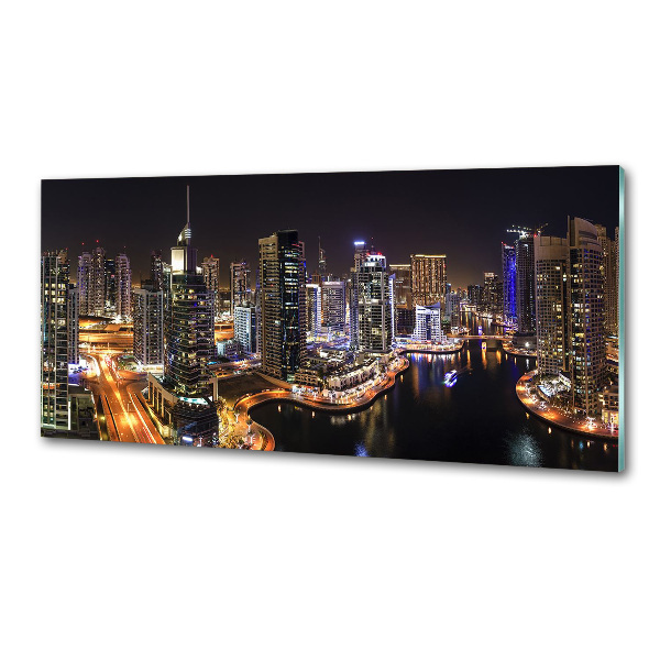 Platte für Küchenrückwand Dubai Marina