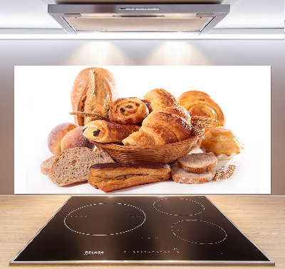 Glasrückwand für die küche Brot
