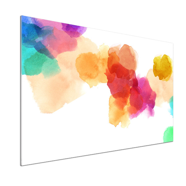 Glasrückwand für die küche Bunte Flecken