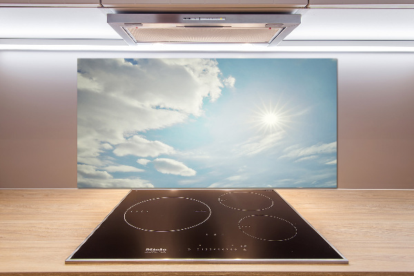 Küchen wandpaneel Wolken am Himmel