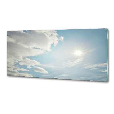 Küchen wandpaneel Wolken am Himmel