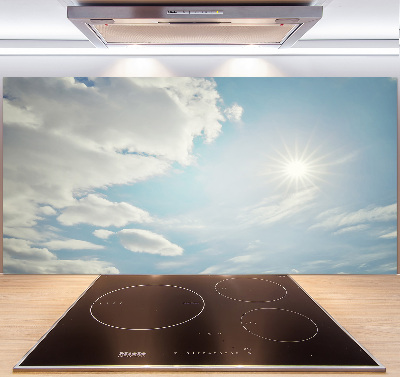 Küchen wandpaneel Wolken am Himmel